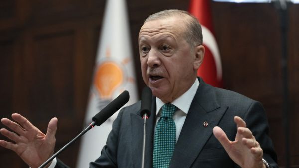 “Blood is flowing in the region because of the war ignited by Israel,” Erdogan says