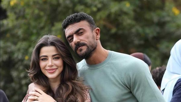 أحمد العوضي ويارا السكري