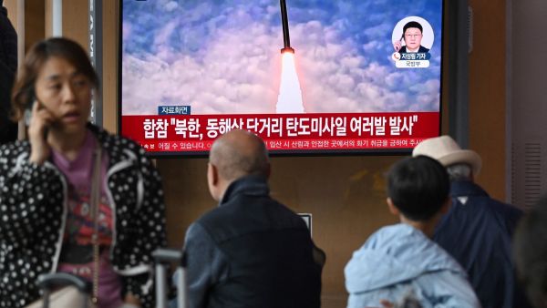 North Korean ballistic missile