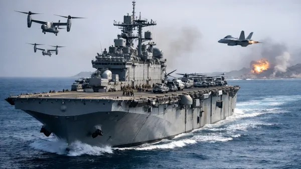 سفينة USS-Tripoli:نحو الشرق الأوسط