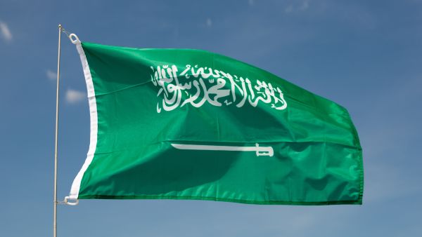 علم المملكة العربية السعودية 