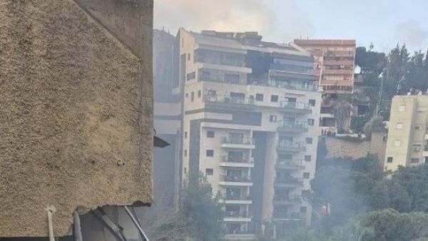 قصف في حيفا