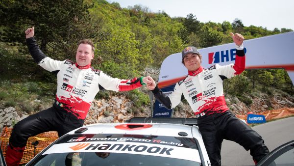 TOYOTA GAZOO Racing Secures One-Two Finish at Croatia Rally 