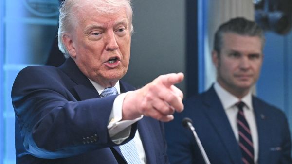 US President Donald Trump