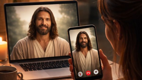 حصرياً..محادثات مع نسخة افتراضية من المسيح 