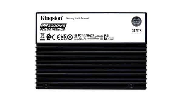 Kingston launches 30.72TB Gen5 U.2 NVMe SSD for Next Generation Data Centers
