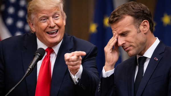“ترامب يوجه إهانات صادمة لماكرون: زوجته تعامله بأسلوب سيء!”