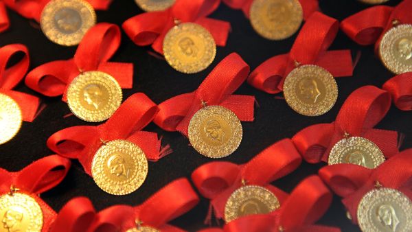 تراجع احتياطيات الذهب لدى البنك المركزي التركي