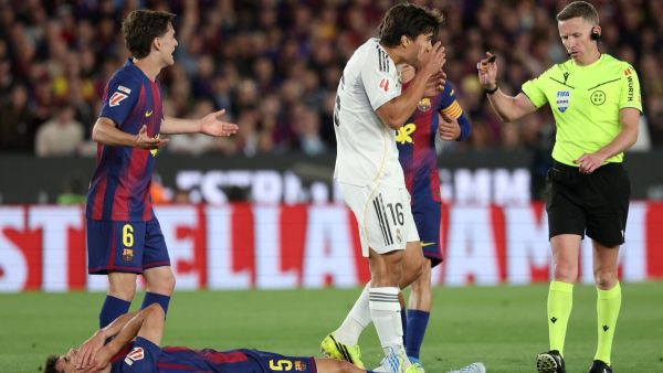غضب في مدريد بسبب لقطة بيلينغهام وإريك غارسيا خلال الكلاسيكو