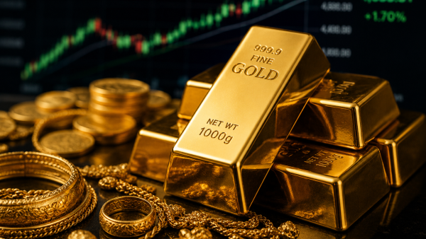 الذهب يرتفع بأكثر من 1% بدعم من ضعف الدولار