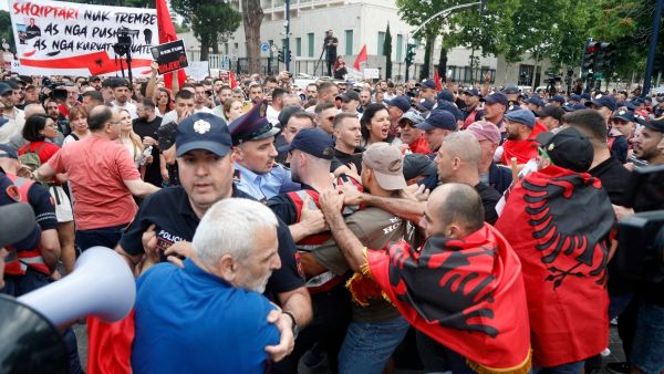 Massive protests grip Albania over controversial Sazan Island mega-resort 