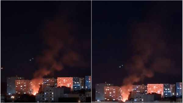 Mysterious explosion