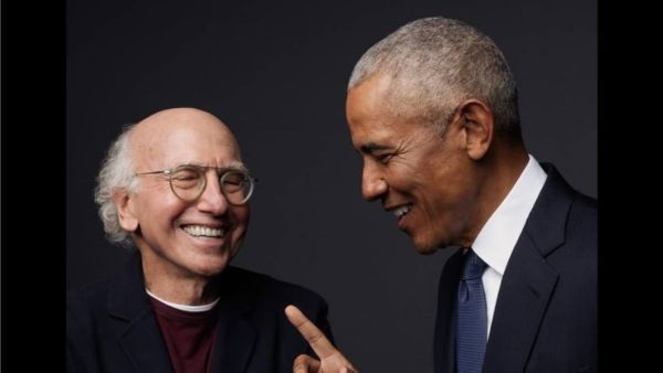 Larry David & Barack Obama