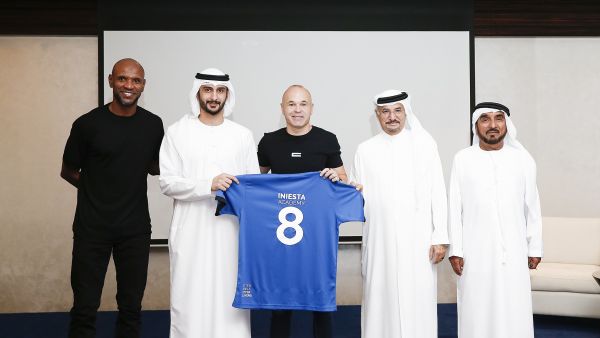 Andres Iniesta launches academy in Dubai
