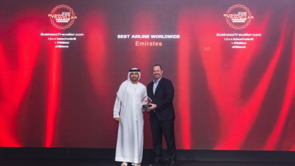 طيران الإمارات تحصد جائزة أفضل ناقلة جوية في العالم ضمن جوائز "بيزنس ترافلر الشرق الأوسط" 2026