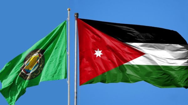 علم الأردن والخليج