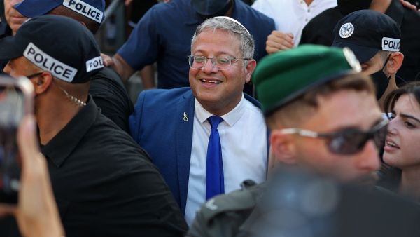 Israel's National Security Minister Itamar Ben-Gvir
