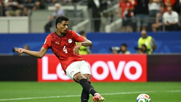 حسام عبدالمجيد مدافع منتخب مصر ونادي الزمالك خلال منافسات كأس العالم 2026