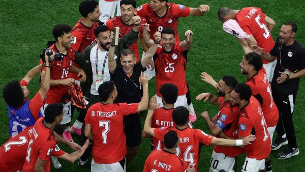 فرحة منتخب مصر عقب عبور أستراليا بركلات الترجيح في كأس العالم 2026