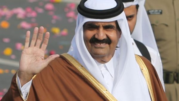 Qatari former Emir Sheikh Hamad bin Khalifa Al Thani