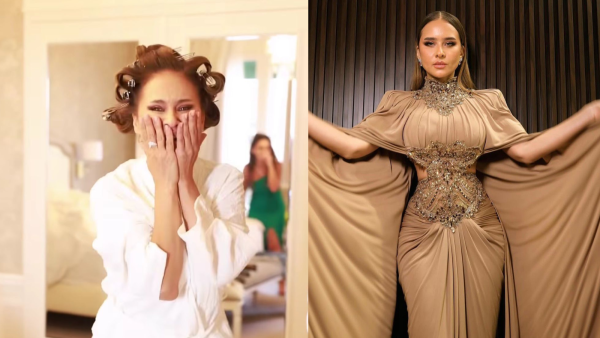 هتافات ودموع.. هكذا استقبلت نيللي كريم هدفي مصر..فيديو