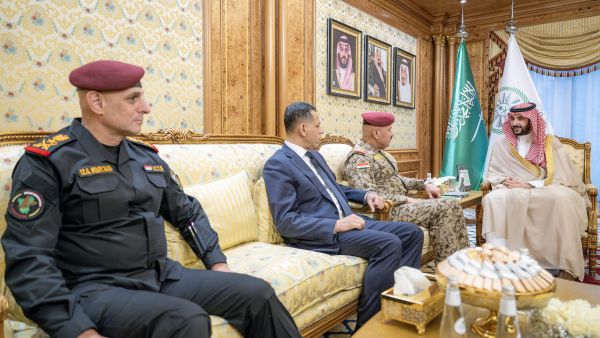 Saudi defense minister meets Iraqi security officials amid regional tensions