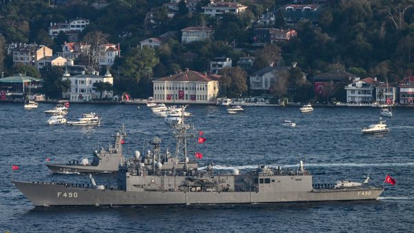 Drone attack on Turkish cargo ship in Black Sea injures four crew members