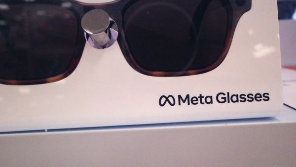 Meta Glasses on display