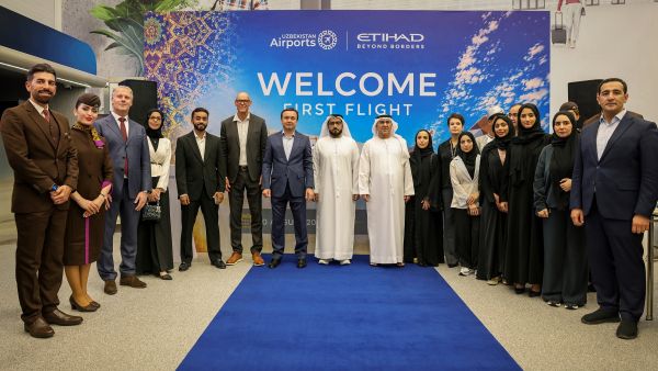 الاتحاد للطيران تدشّن رحلتها الافتتاحية إلى طشقند بإشغال كامل لتفتح بوابة جديدة إلى آسيا الوسطى