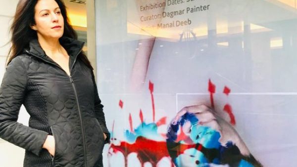 Palestinian-American artist Manal Deeb (Twitter)