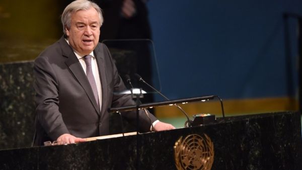 United Nations Secretary General Antonio Guterres (AFP/File Photo)