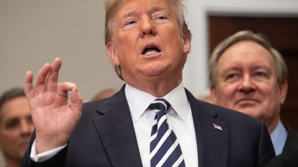 U.S. President Donald Trump speaks after signing the Economic Growth, Regulatory Relief, and Consumer Protection Act at the White House, May 24, 2018. Trump's decision to cancel a June 12 summit with North Korea's Kim Jong Un is the latest dramatic twist in relations between two leaders who traded insults before laying the groundwork for what would have been a stunning rapprochement. (Nicholas Kamm/AFP) U.S. President Donald Trump speaks after signing the Economic Growth, Regulatory Relief, and Consumer Protection Act at the White House, May 24, 2018. Trump's decision to cancel a June 12 summit with North Korea's Kim Jong Un is the latest dramatic twist in relations between two leaders who traded insults before laying the groundwork for what would have been a stunning rapprochement. (Nicholas Kamm/AFP)