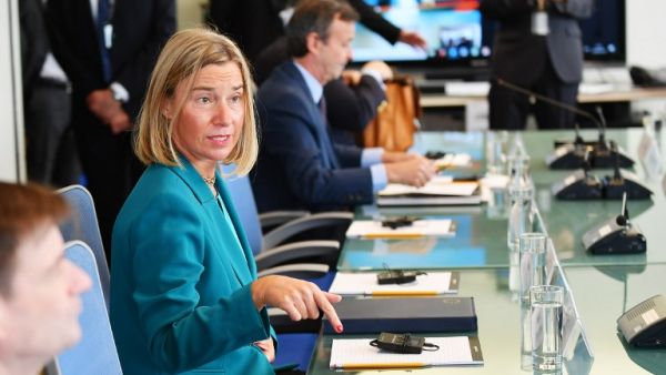 European Union Foreign Affairs and Security Policy High Representative Federica Mogherini (AFP)