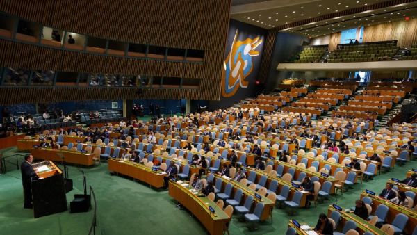 The 73rd United Nations General Assembly on September 29, 2018, at the United Nations in New York. 
(Don EMMERT / AFP)