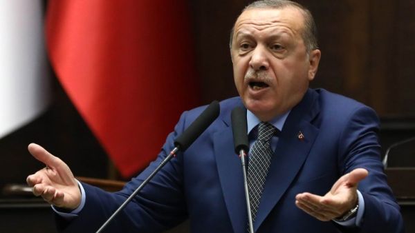 Turkish President and leader of Turkey's ruling Justice and Development (AK) Party Recep Tayyip Erdogan (AFP)