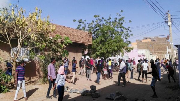 Sudanese protesters take to the streets in the capital Khartoum's district of Burri to demonstrate against the government on February 24, 2019. (AFP/ File)