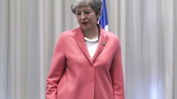 Britain's Prime Minister Theresa May (AFP)