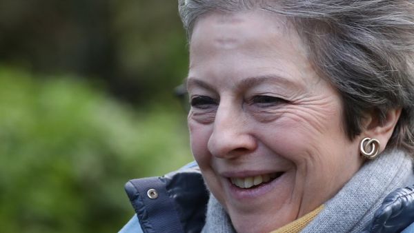 Britain's Prime Minister Theresa May (AFP)