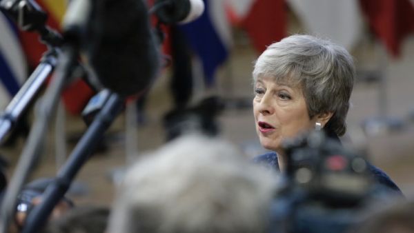 Britain's Prime Minister Theresa May (AFP)