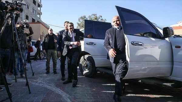 يجري الوفد المصري زيارات متكررة لقطاع غزة والضفة الغربية وإسرائيل- الصورة عن الاناضول 