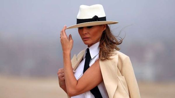 لم تكن تلك أول مرة تثير فيها اختيارات ميلانيا بشأن ملابسها جدالا،