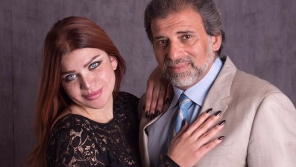المذيعة المصرية ياسمين الخطيب، المخرج والبرلماني المصري خالد يوسف 