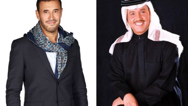 Kadem Al Saher is happy to be singing with Mohammad Abdo. 