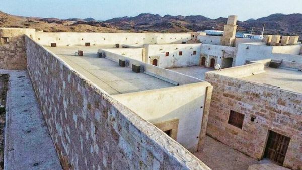 The castle was built in 1617 to help protect pilgrims during their journeys to and from Makkah. (Supplied photo)