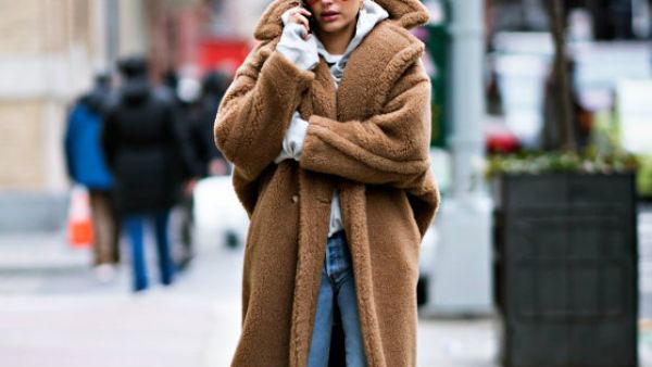 موضة معطف Teddy Bear