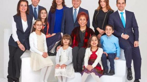 الأميرة بسمة وعائلتها