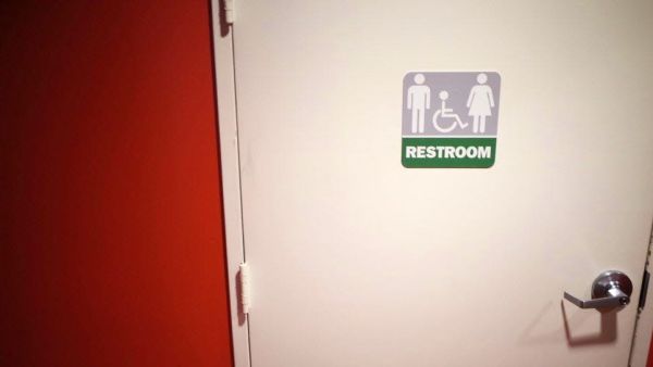 Public Restroom Door (AFP/File Photo)	