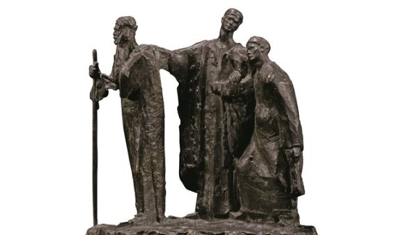 he Three Beggars by Egyptian artist Mahmoud Mokhtar (arabnews.com)