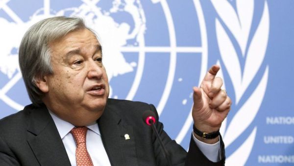 United Nations Secretary General Antonio Guterres (AFP/File Photo)	