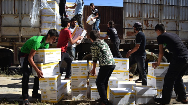 Most cross-border assistance to opposition-held parts of Syria comes from Jordan and Turkey (AFP/File)